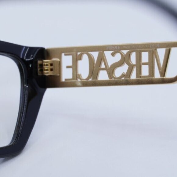 🕶️ New Versace VE3327U GB1 Eyeglasses - Black Frame - Picture 9 of 12